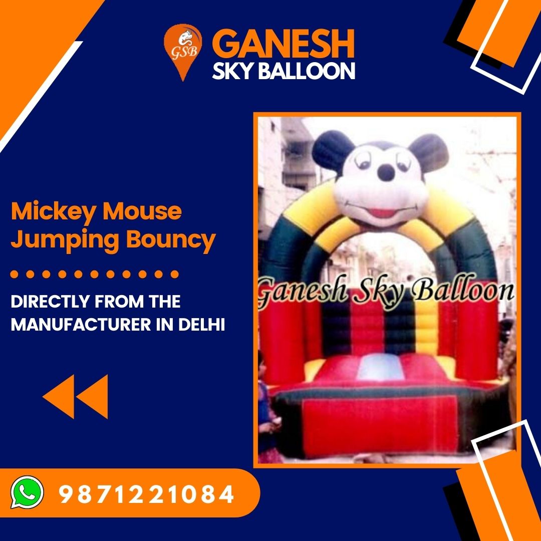 Mickey Mouse Advertising Inflatable Jumping Bouncy