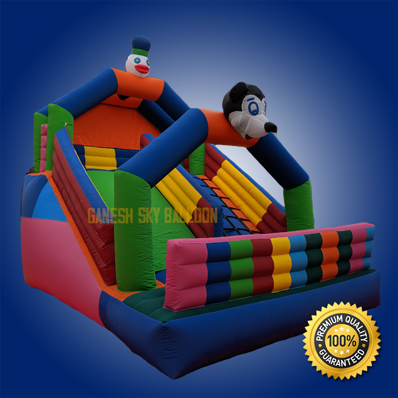 Mickey Mouse kids sliding castle