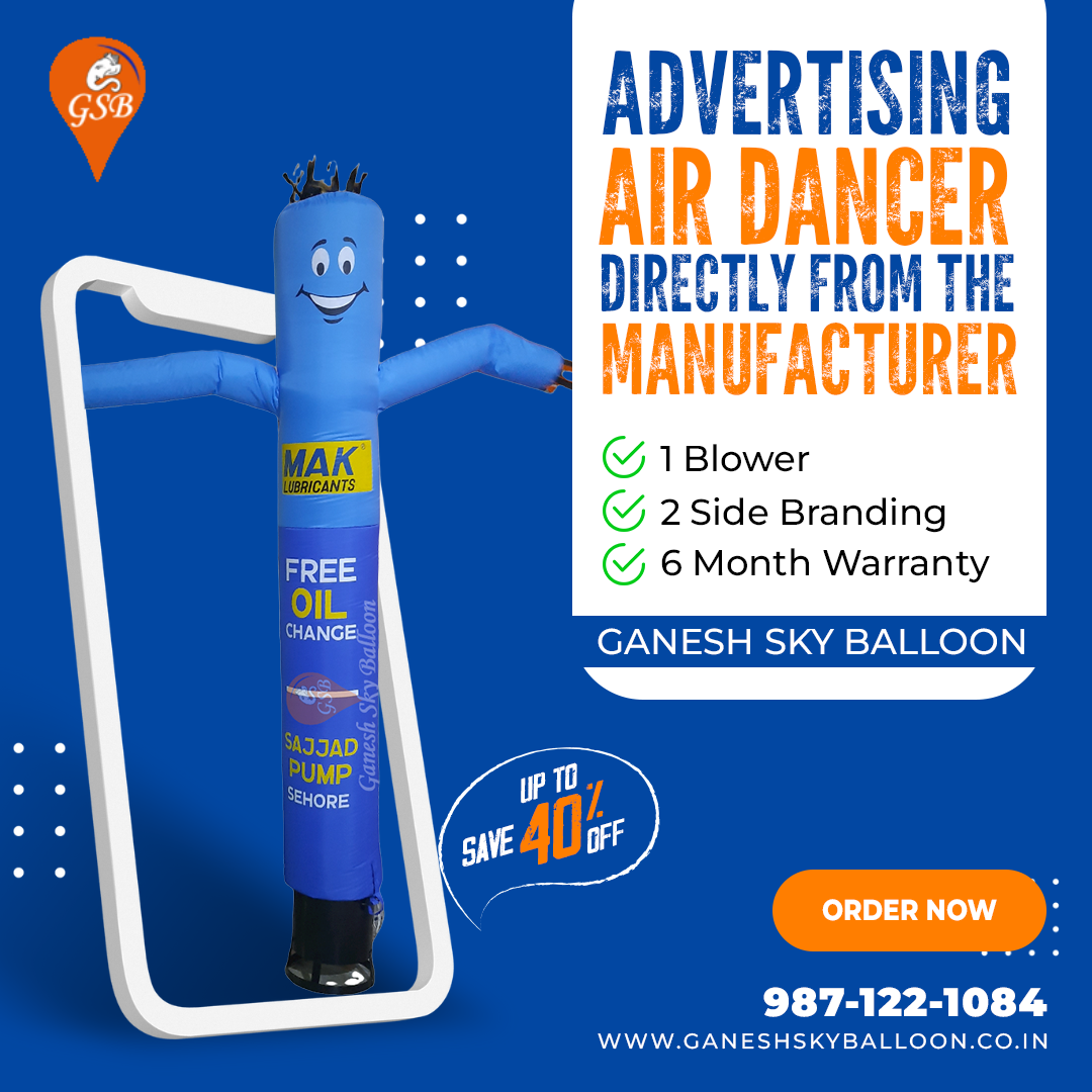 MAK Lubricant Advertising Air Dancer
