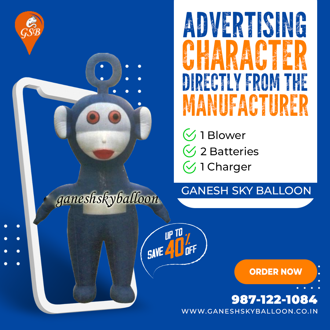Monkey Advertising Inflatable Walking Characater